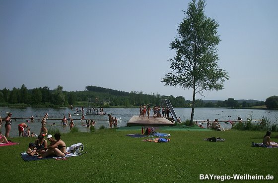 Badeplatz am Dietlhofer See