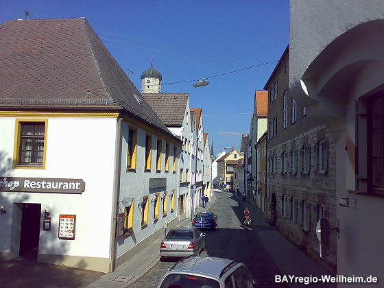 Gasse in Weilheim
